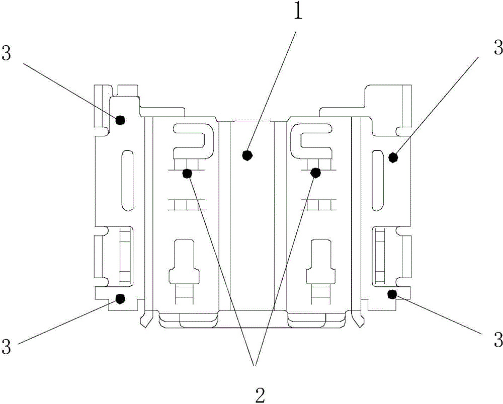 Insertion and connection terminal box and high-precision manufacturing method thereof