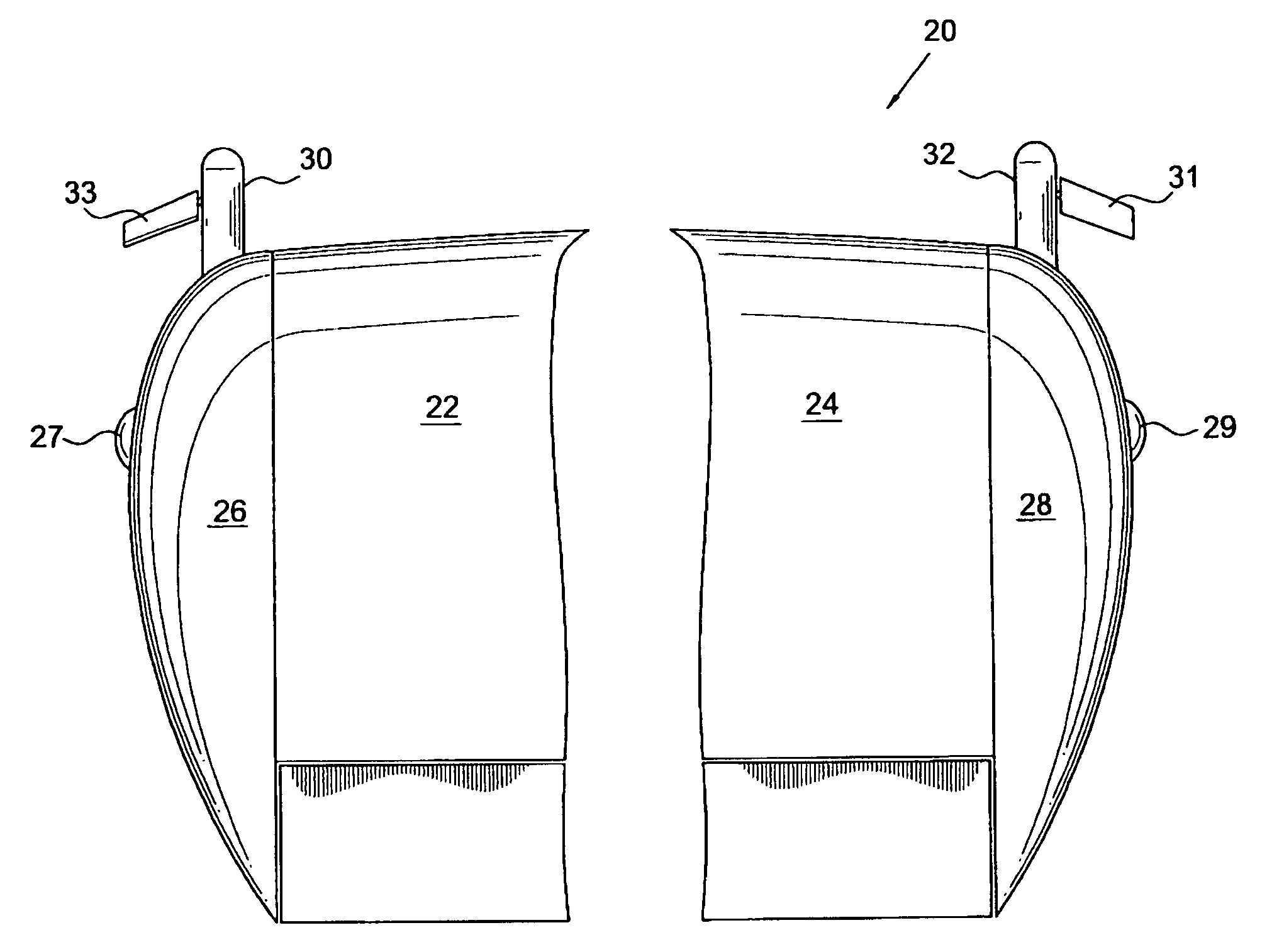 System for measuring an airflow angle at the wingtip of an aircraft