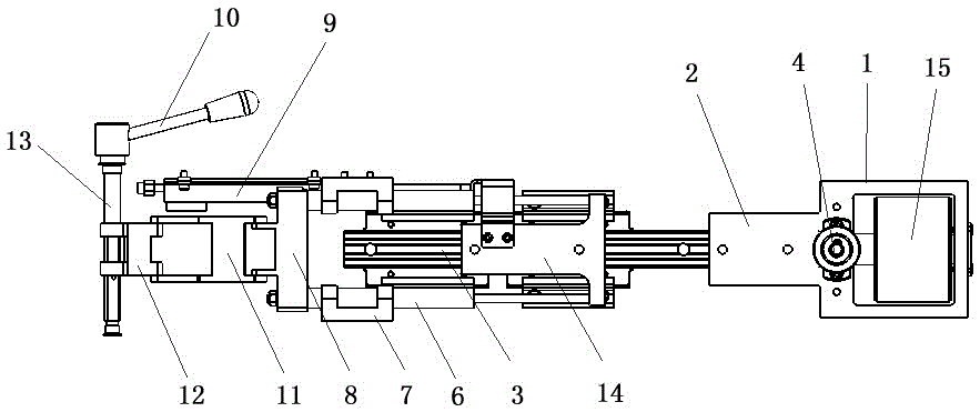 Rail Space Attitude Adaptive Positioning Structure of Rail Measuring Instrument