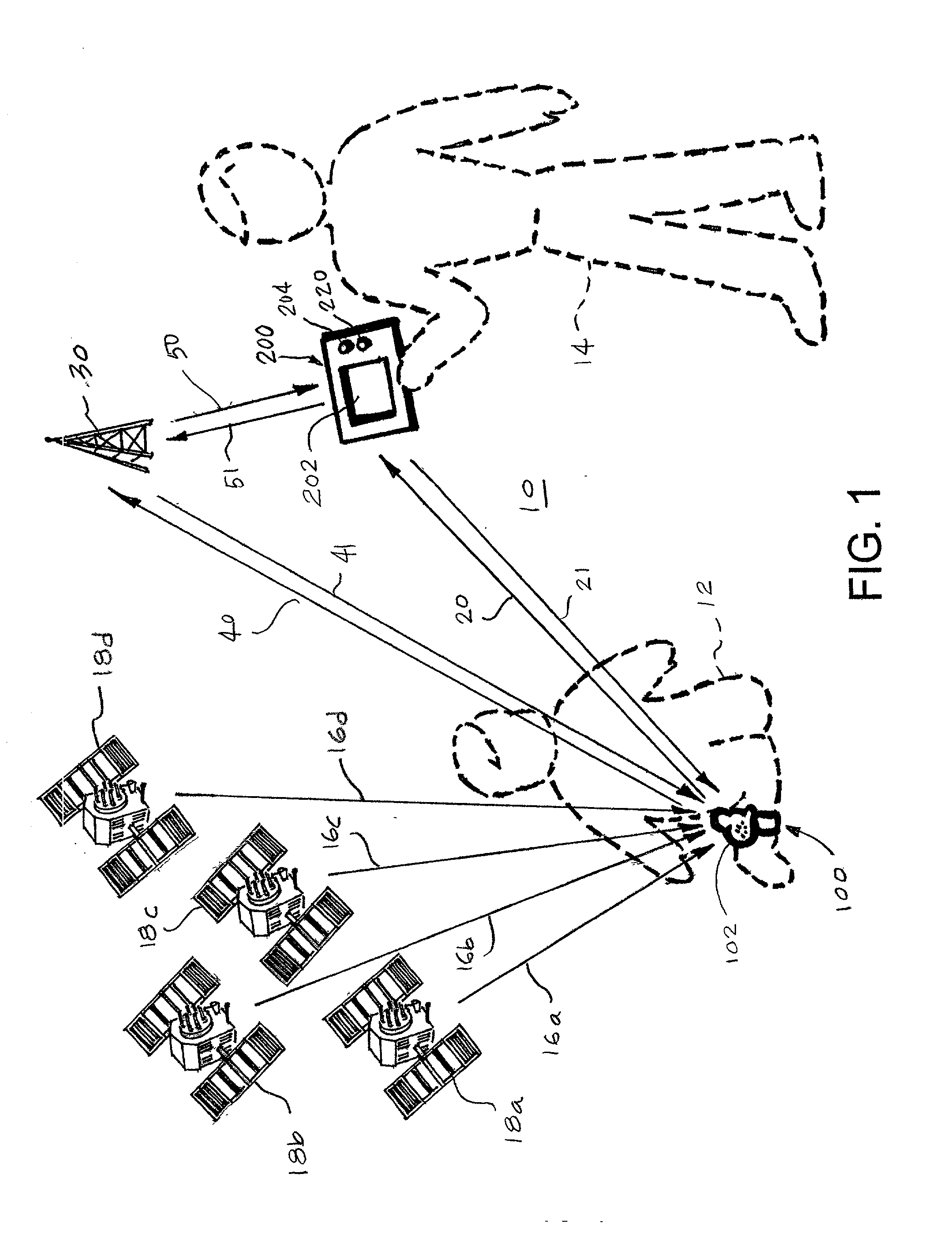 Method and apparatus for locating missing persons