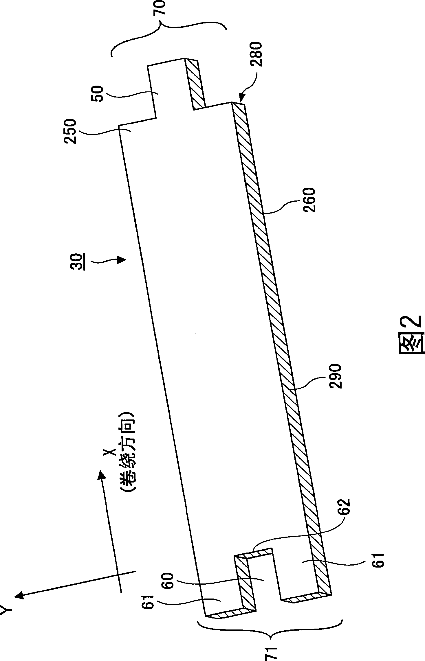 Mat member, method of fabrication mat member, exhaust gas treating apparatus, and silencing device
