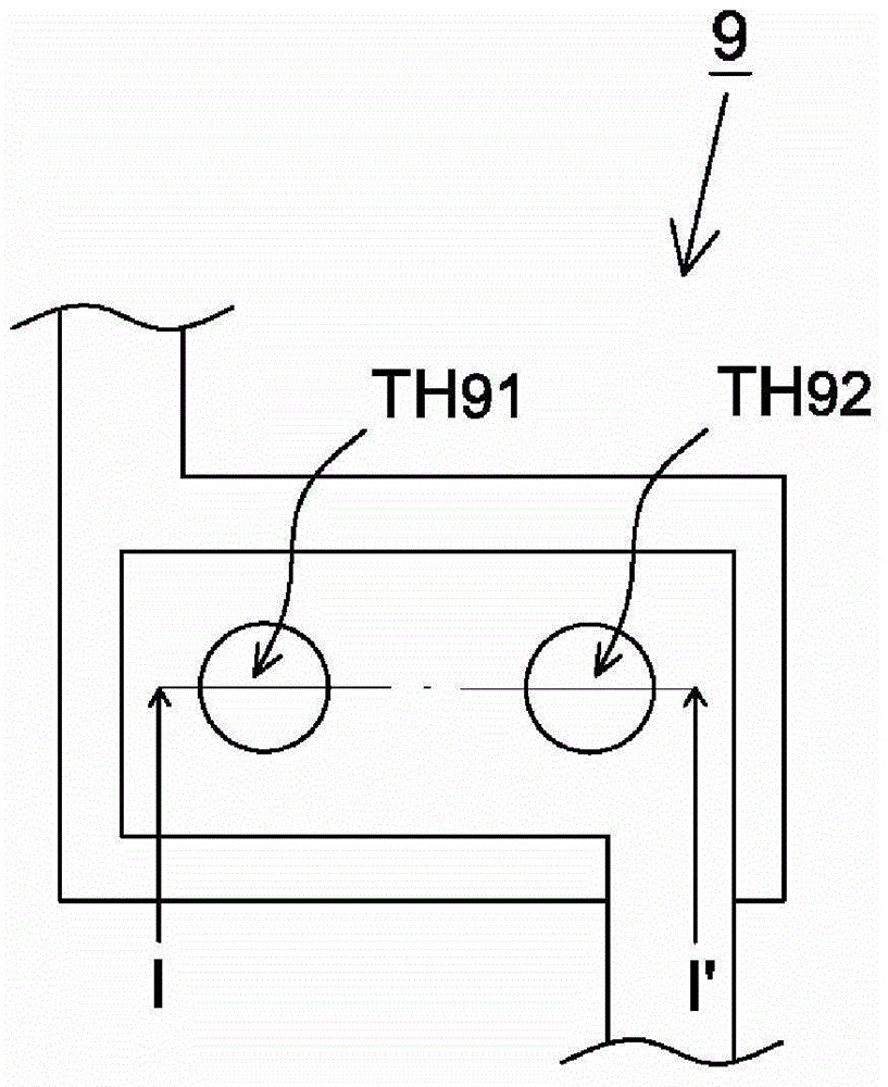Via hole structure, pixel structure and manufacture method of TFT (Thin Film Transistor) substrate