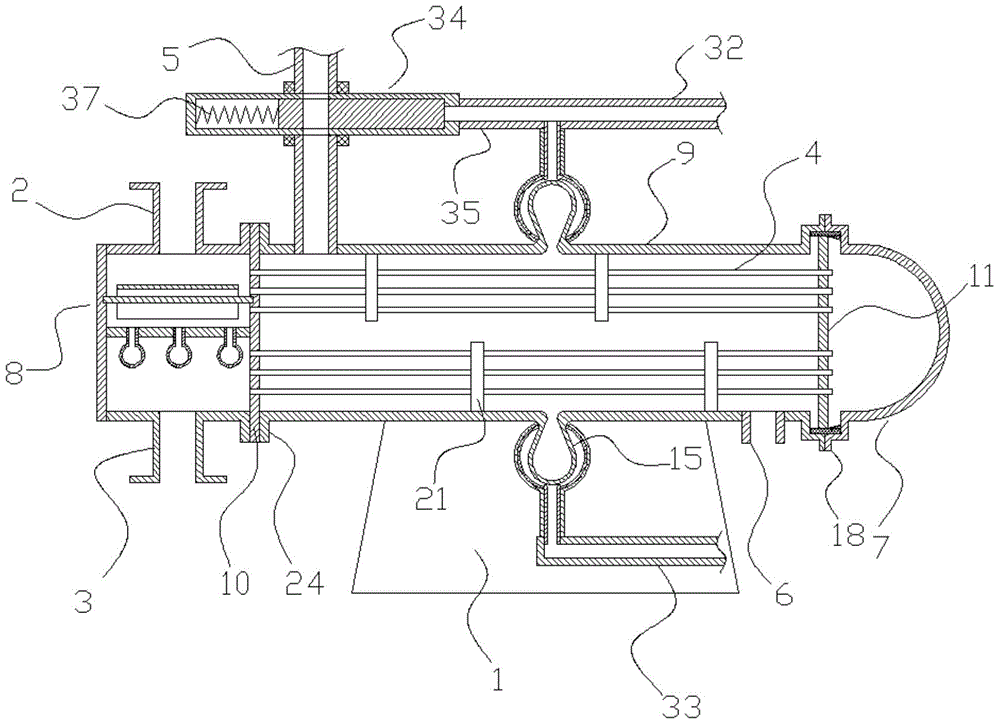 Tube array type heat exchanger