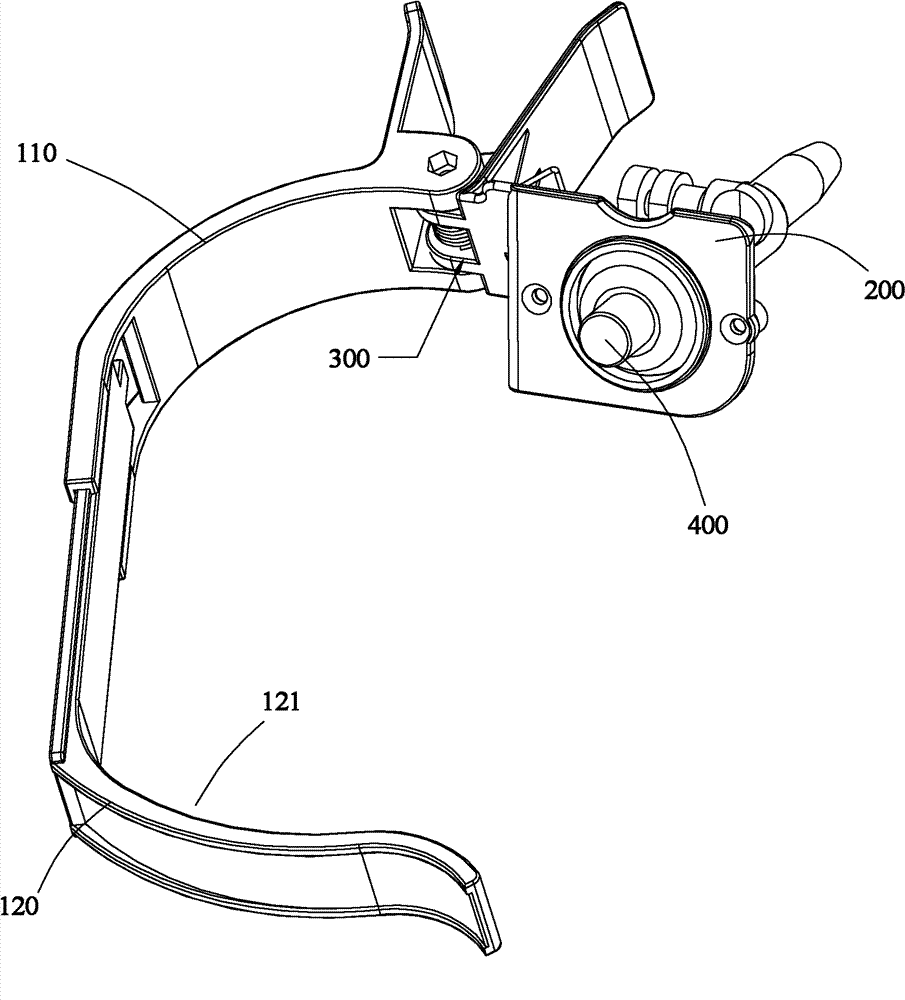 Cervical blood flow detecting device