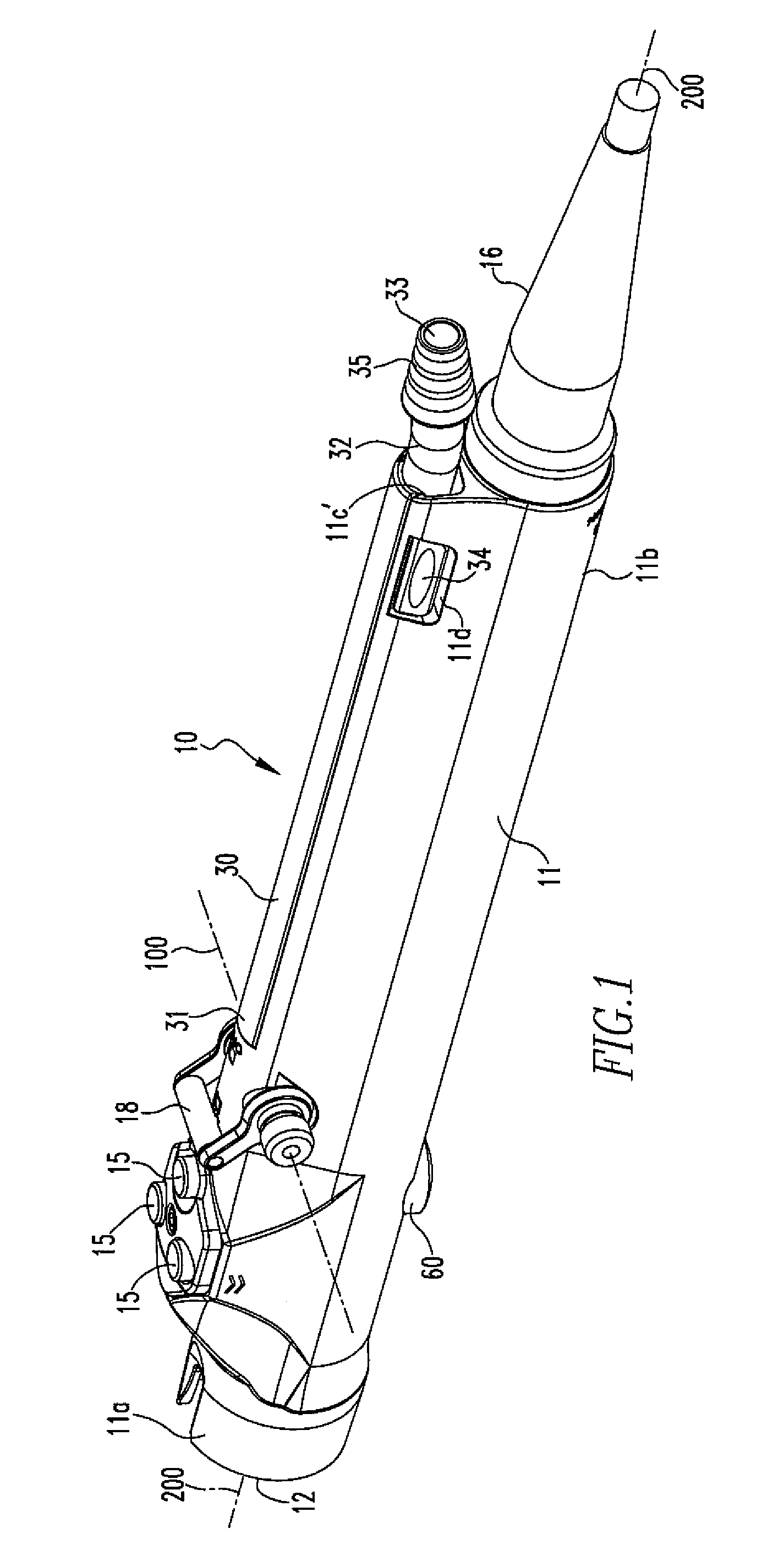Surgical handpiece for endoscopic resection