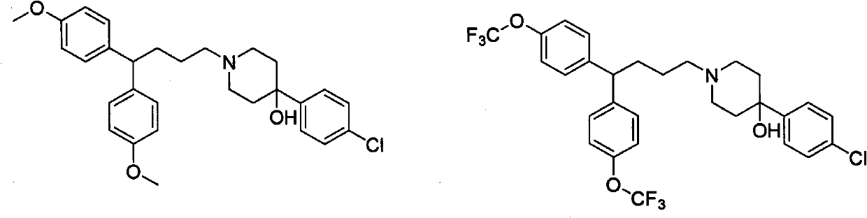 Diphenylalkyl halide or diphenyl carboxylic acid and synthesis method thereof