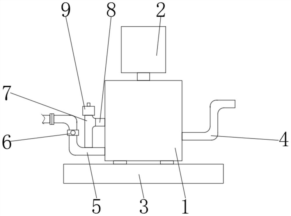 Anti-siphon structure of self-priming pump