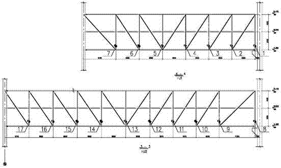 A construction control method for corridors composed of long-span trusses with different lengths