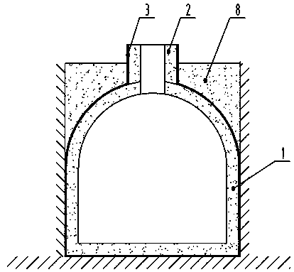 A small underground storage tank and its manufacturing method