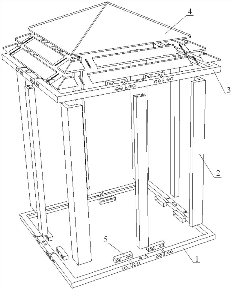 A prefabricated integrated lifting and irrigation pump room