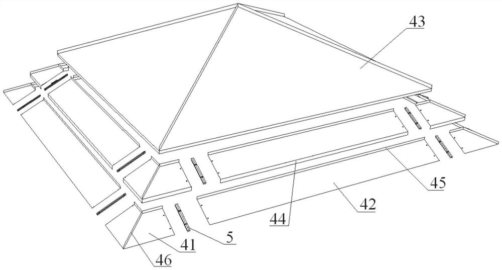 A prefabricated integrated lifting and irrigation pump room