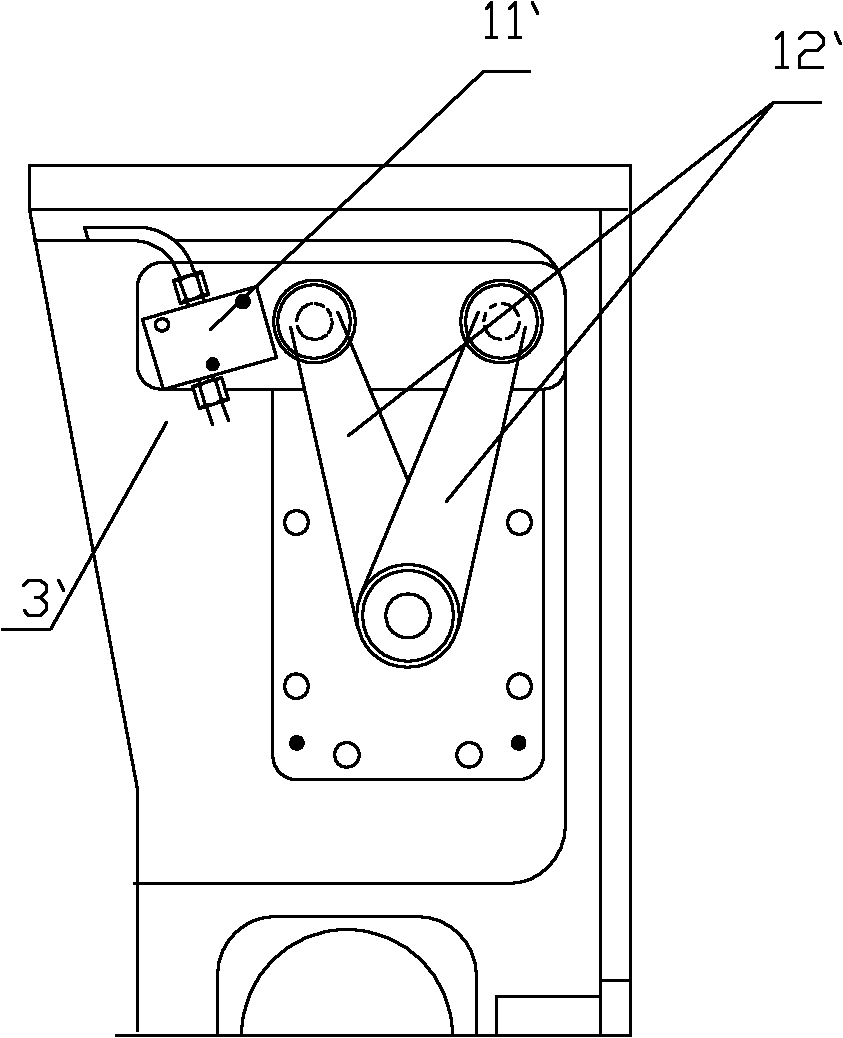 Manually-operated jigger mechanism for emergency power device of pressurized water reactor nuclear power station