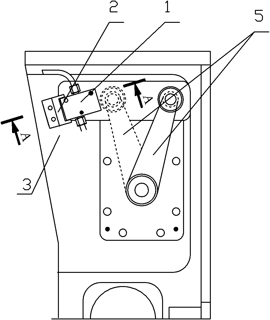 Manually-operated jigger mechanism for emergency power device of pressurized water reactor nuclear power station