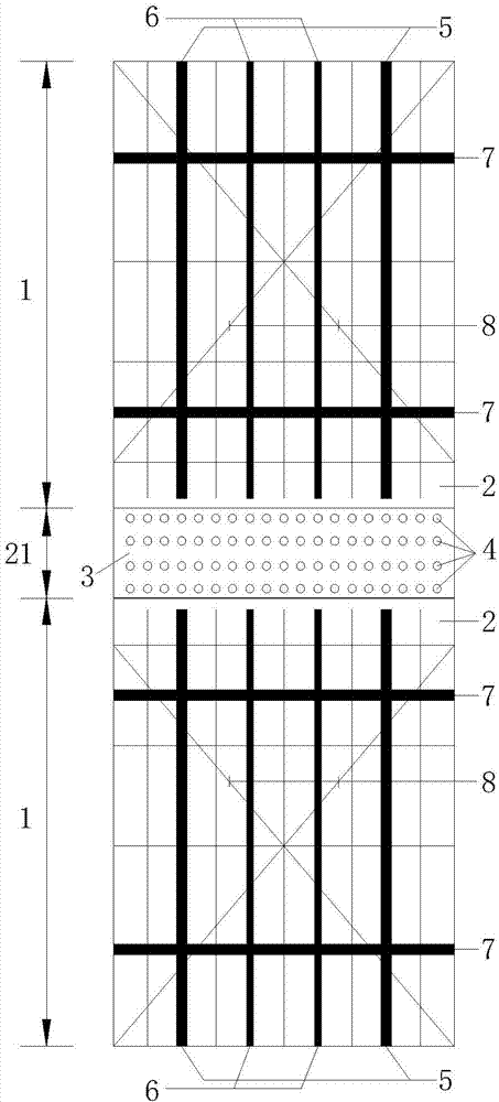 Underground diaphragm wall steel bar cage structure and construction method thereof