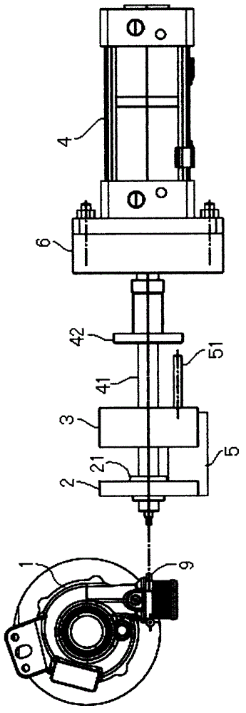 Side riveting mechanism for riveting assembly machines