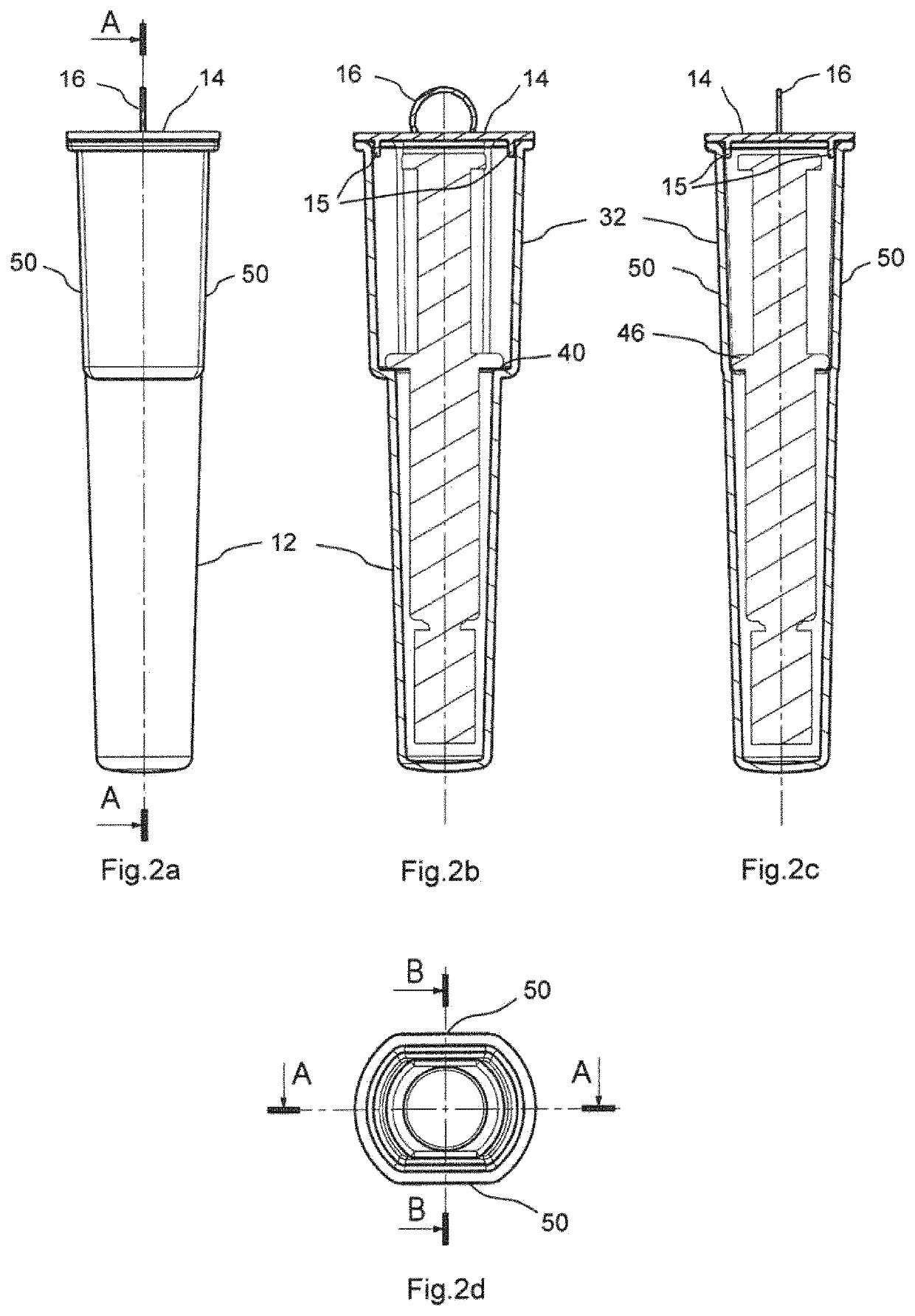 Packaging for a pre-filled syringe, method of packaging such syringe and its use
