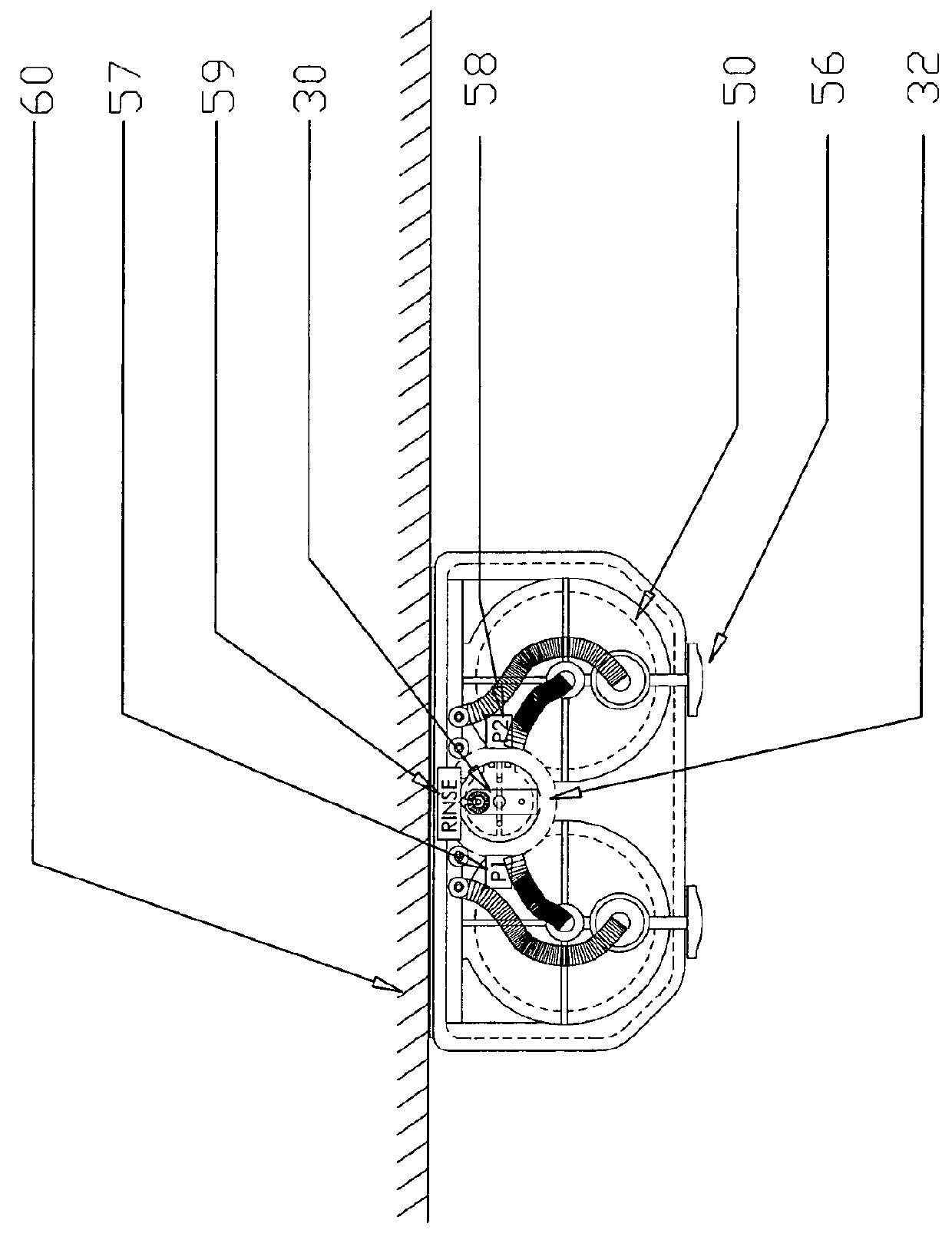 Shower device with multi-product dispensing capability