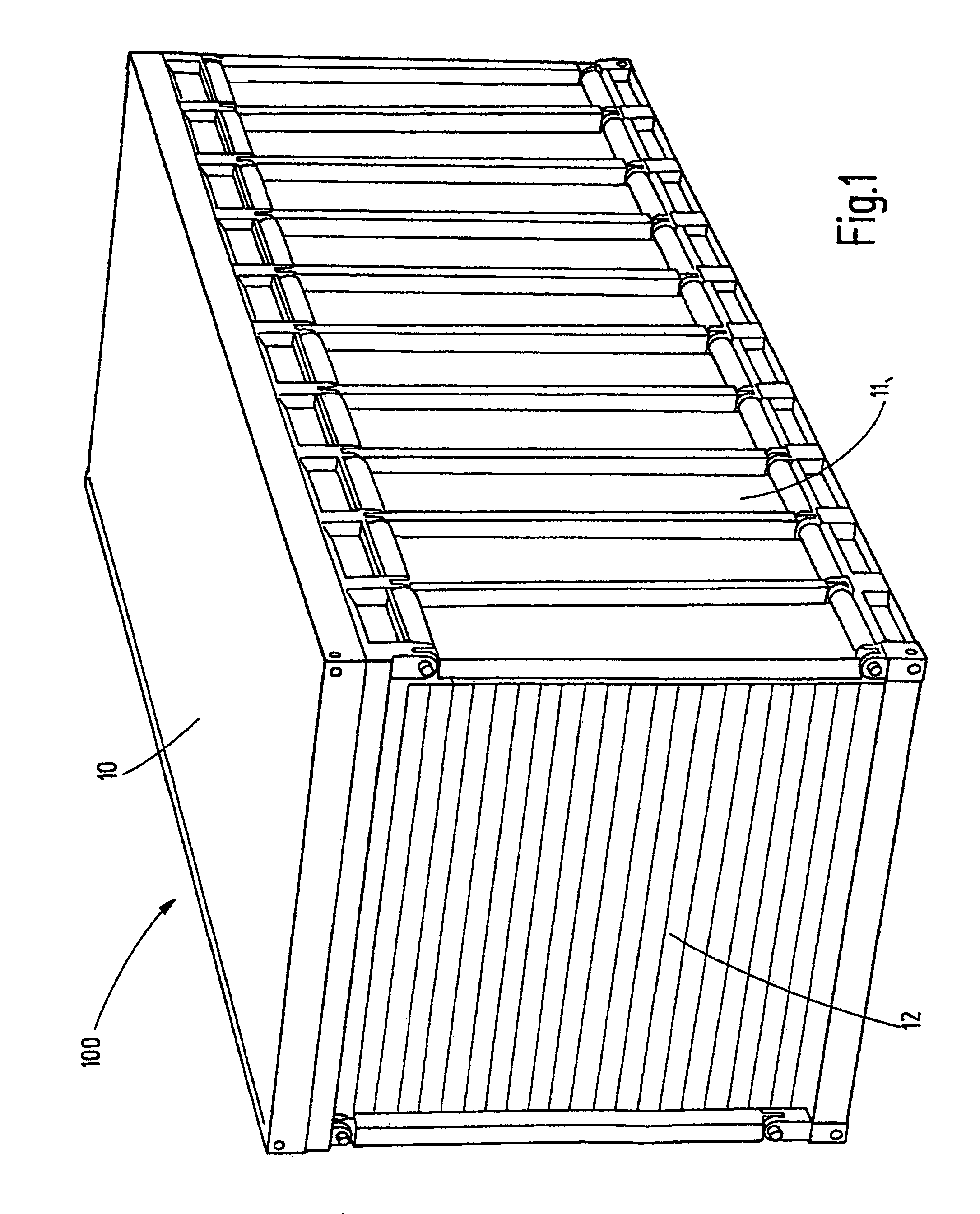 Folding container