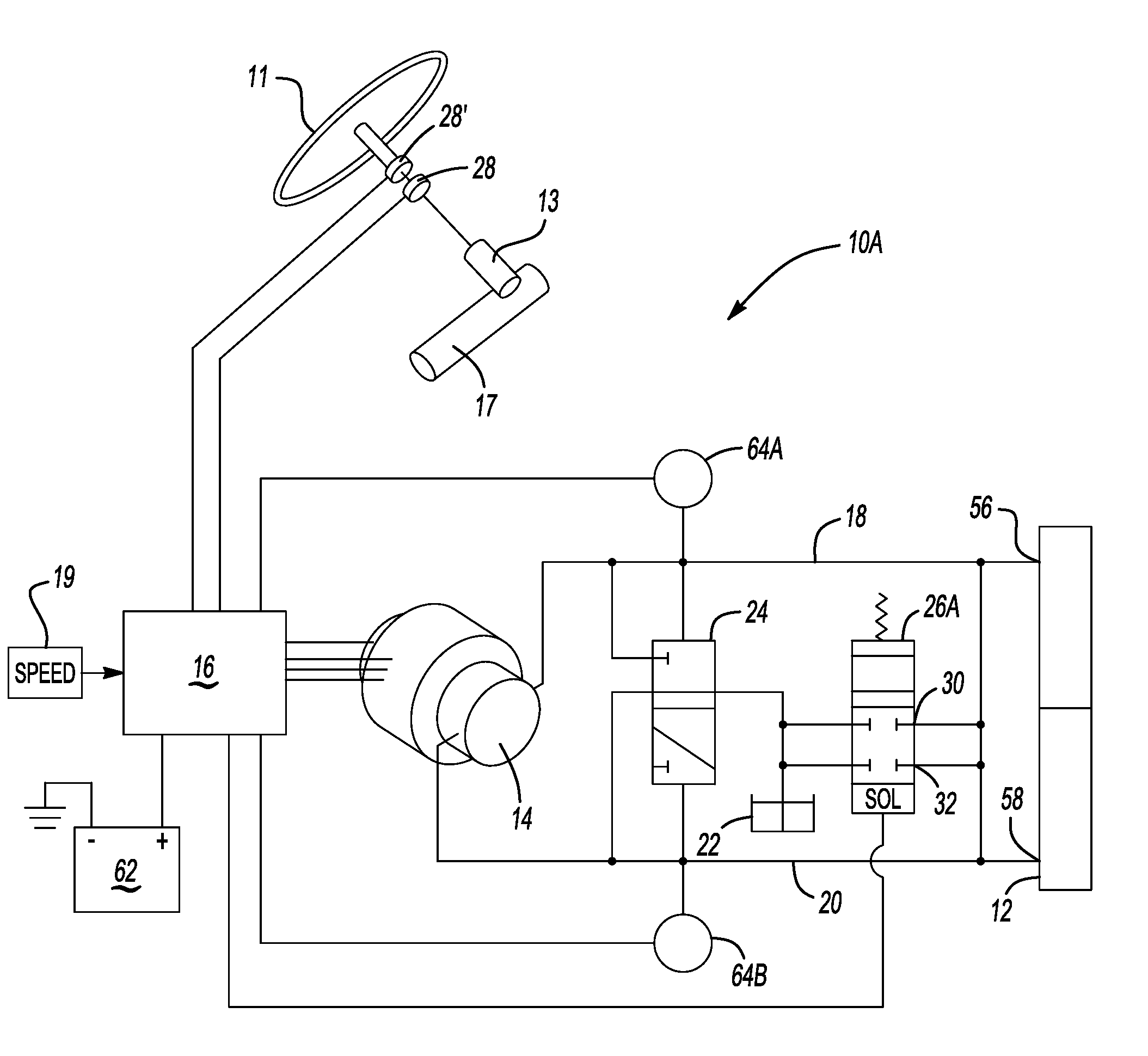 Hydro-Mechanically Coupled Electric Power Steering System