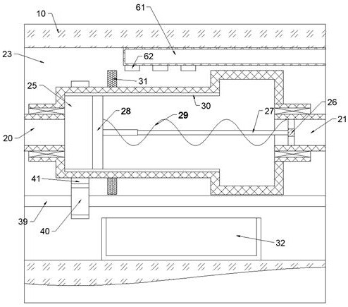 Biogas digester reloading device suitable for reloading of low-temperature biogas digesters