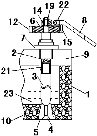 Flow control device for alloy liquid