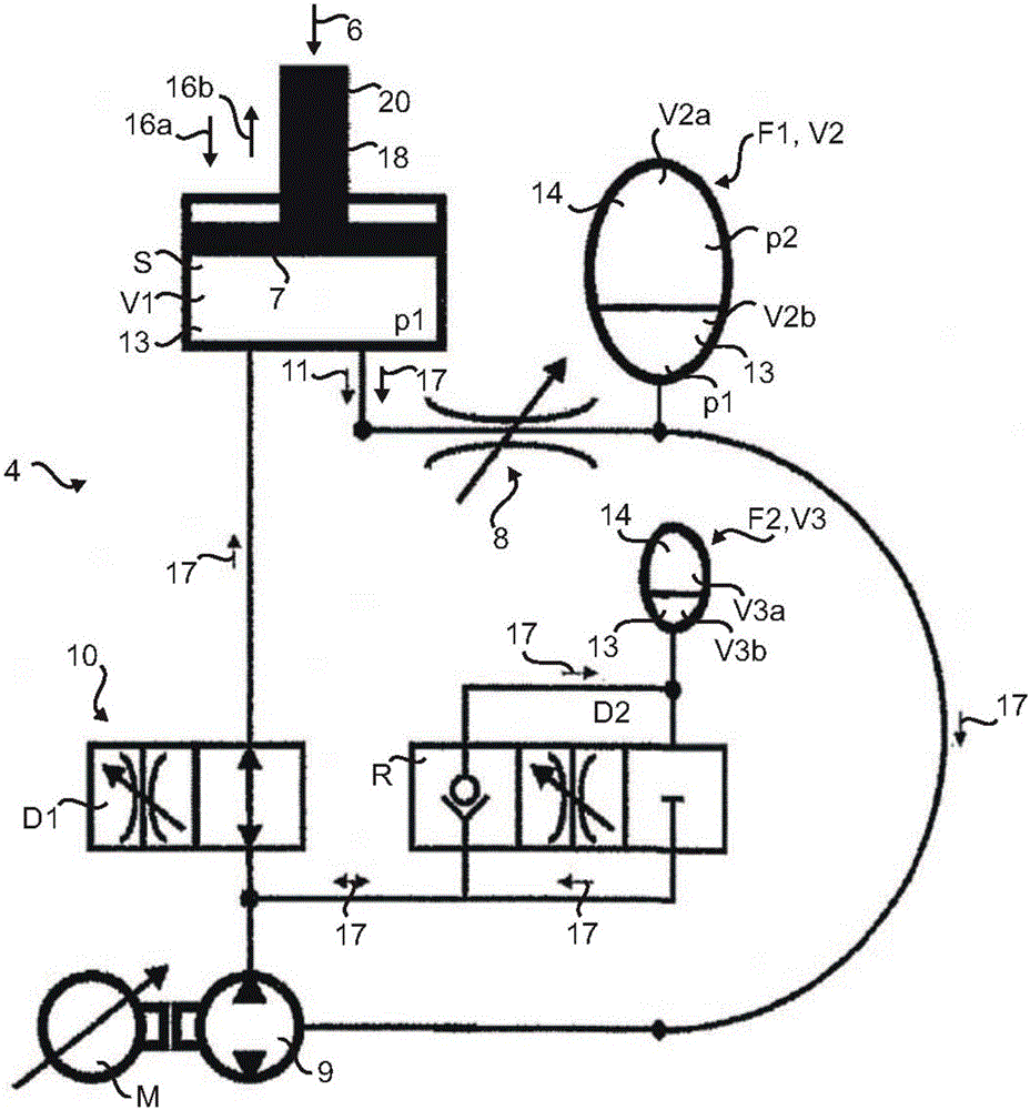 Suspension system for vehicles and method for fitting vehicle parts with suspension