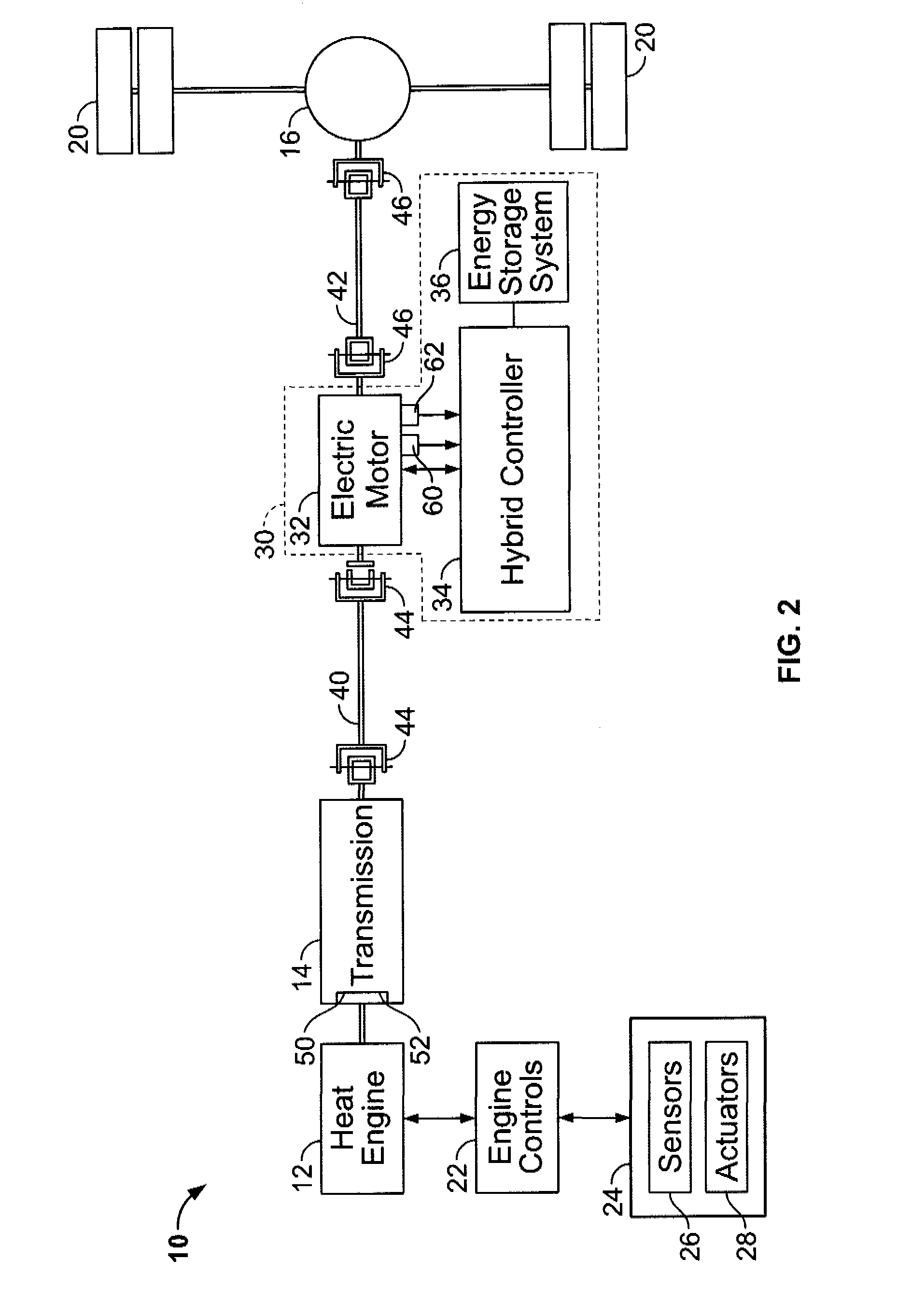 Hybrid drive system and method of installing same