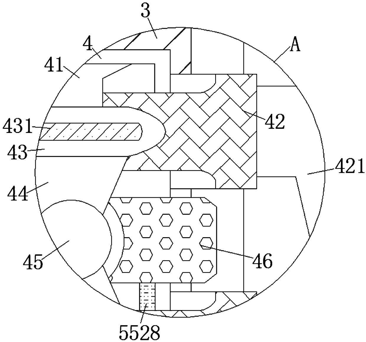 Manufacture device capable of automatically and synchronously processing and dyeing an echeveria secunda var. glauca specimen