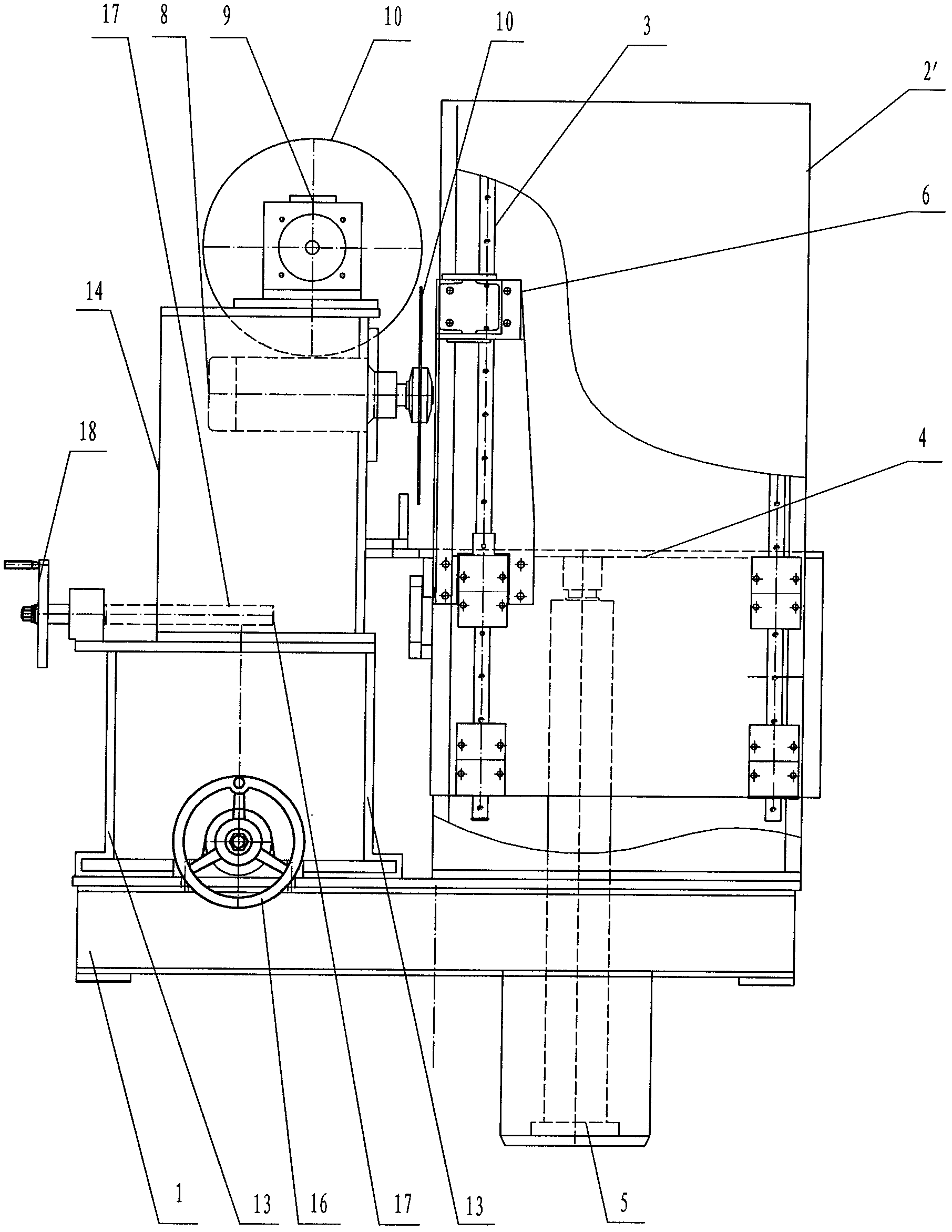 Board double-end corner sawing machine