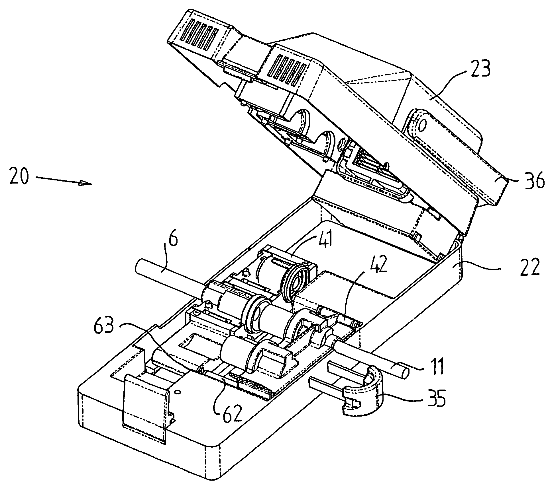 Connecting device, a medical system, and a method of connecting medical subsystems