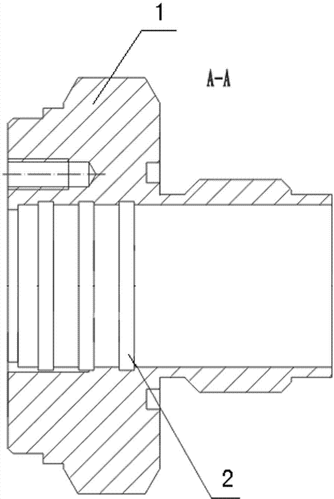 Liquid level sensor and connecting and fixing method of outer pipe of liquid level sensor