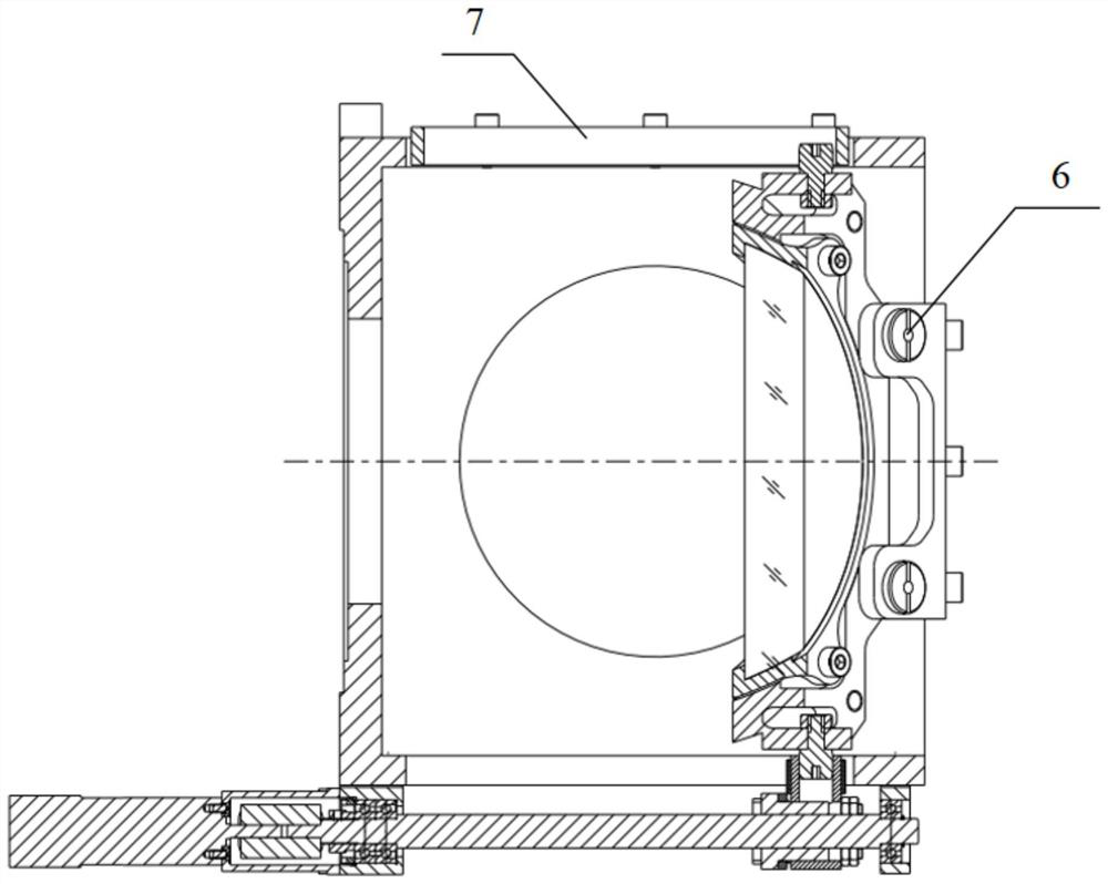 Reflector switching device with crank cam driven by lead screw to follow up