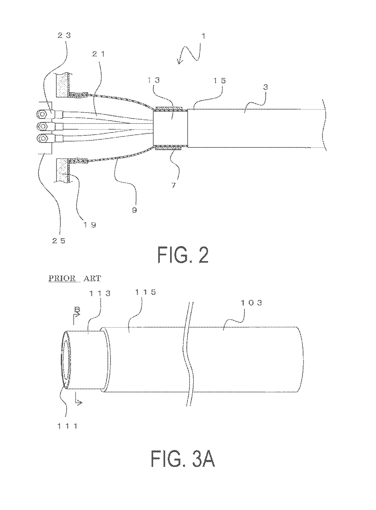 Electromagnetic shielding tube and electromagnetic shielding  structure