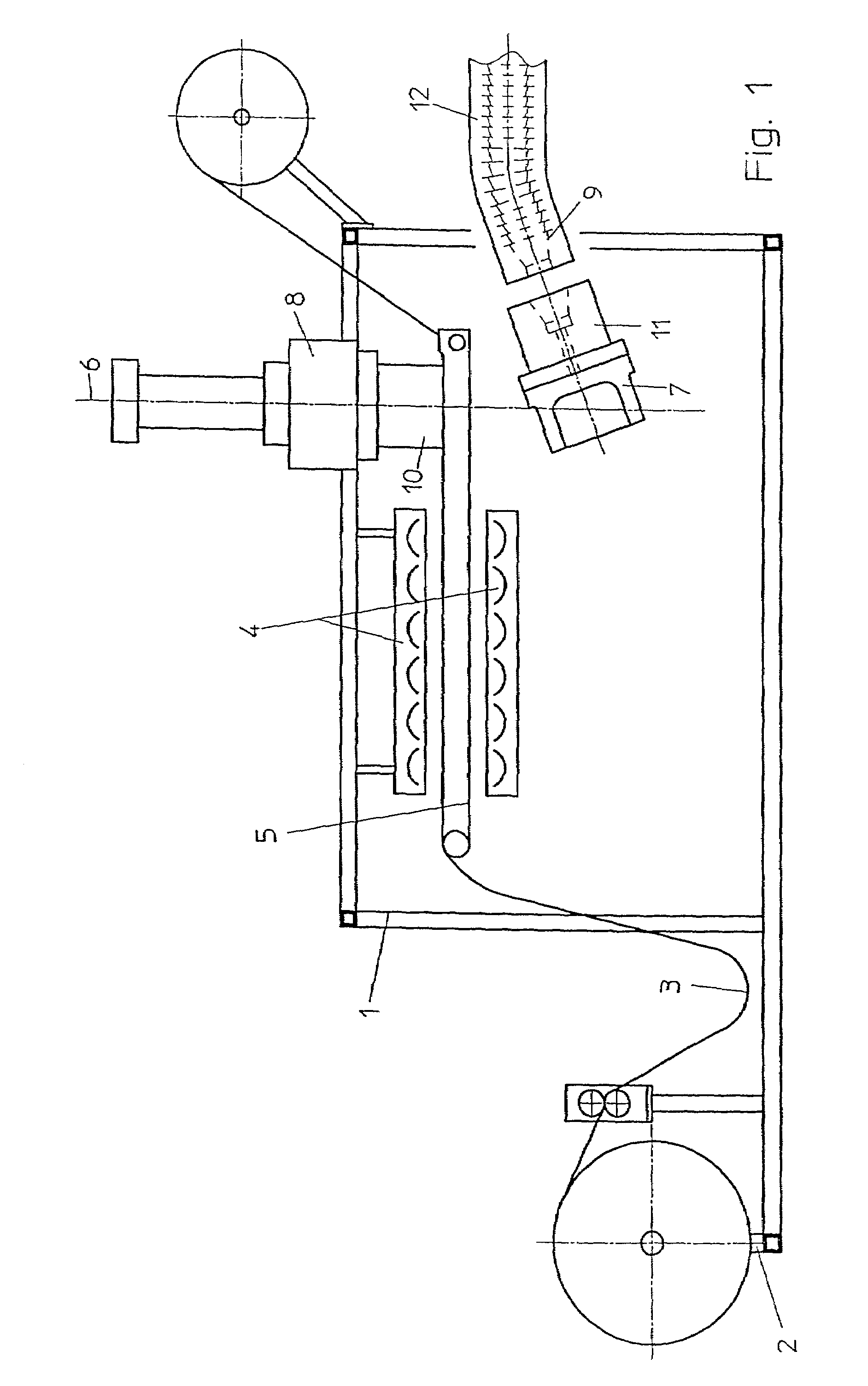 Method for producing a container from a thermoplastic film, and molding tool for executing the method