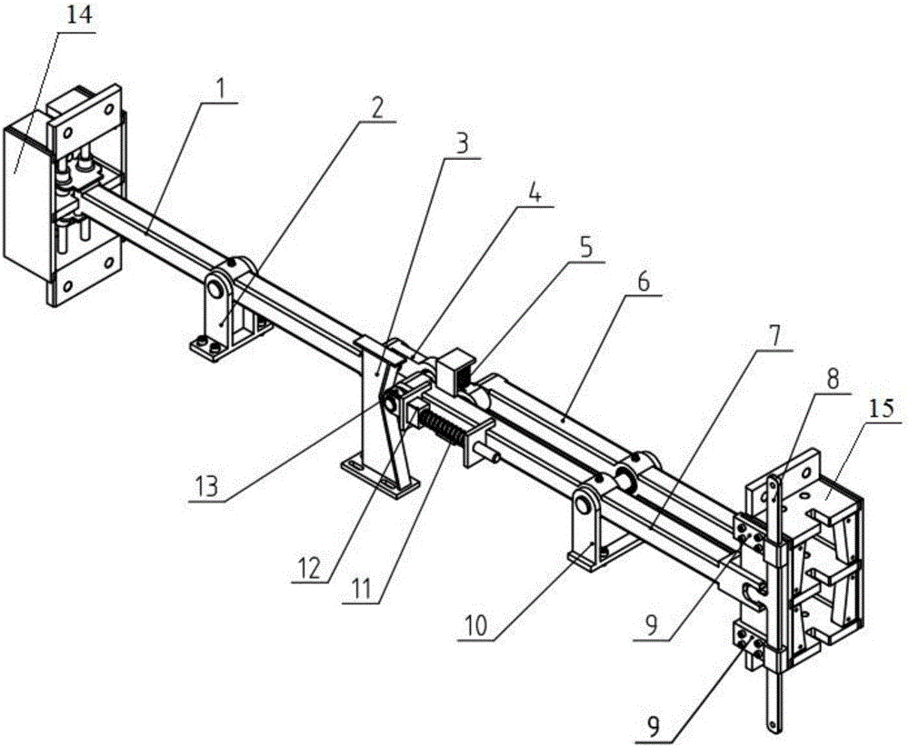 Double-action safety gear lifting mechanism