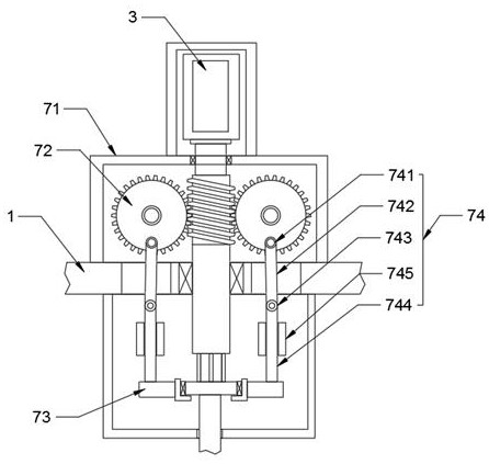 Raw material stirring device for 3D printing
