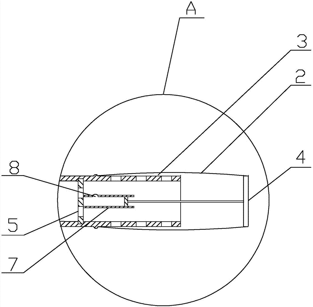 Puncture catheter for chemotherapy