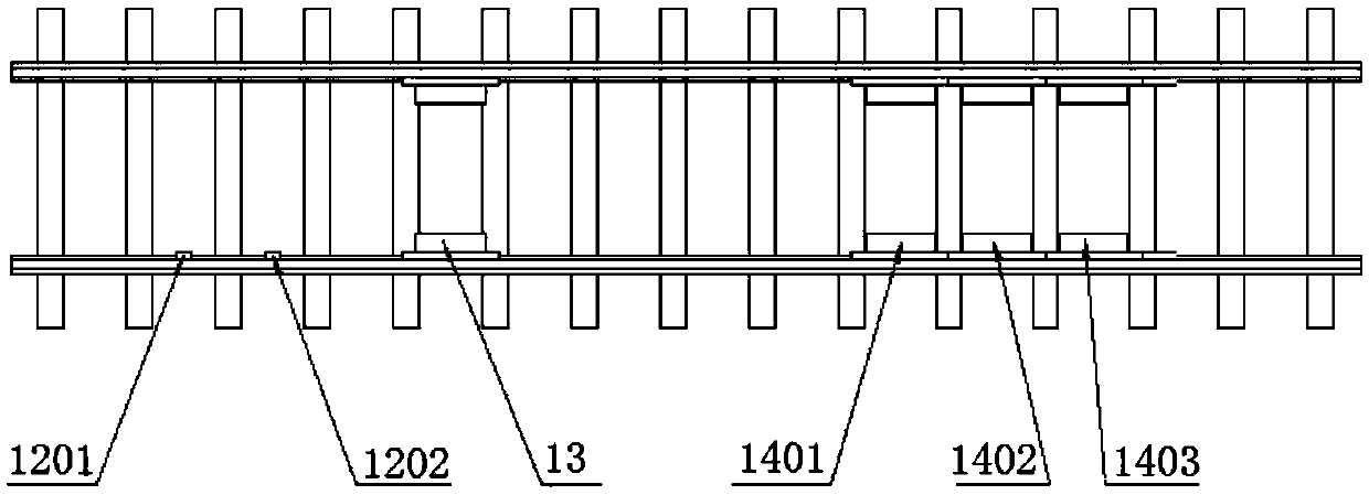 Contact method wheel radial run-out detection system and method