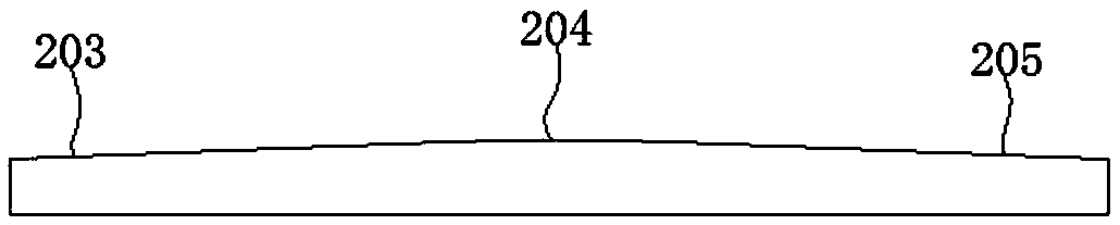 Contact method wheel radial run-out detection system and method