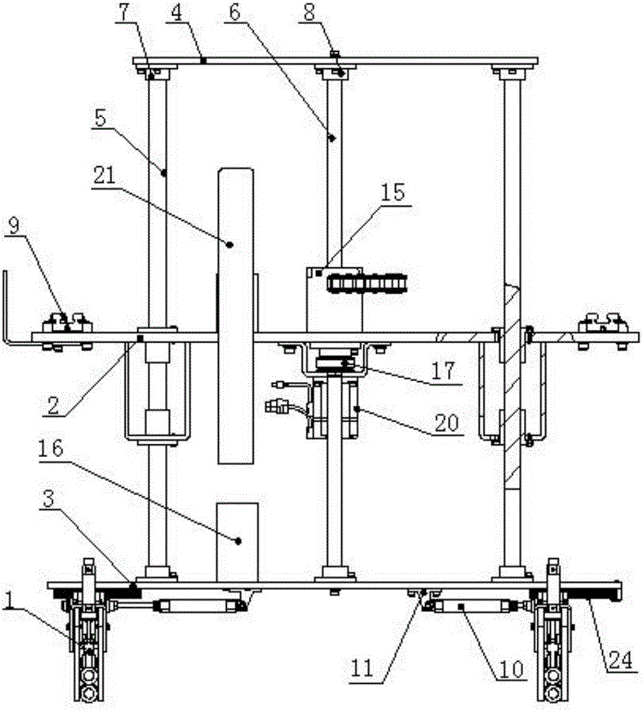 Bag opening device for intelligent bagging equipment