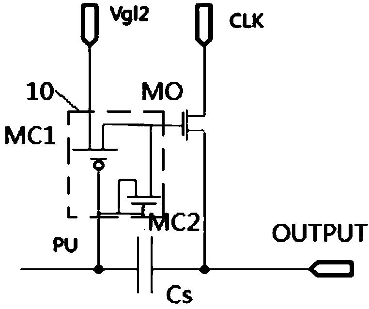 Voltage control circuit, method, gate drive circuit and display device