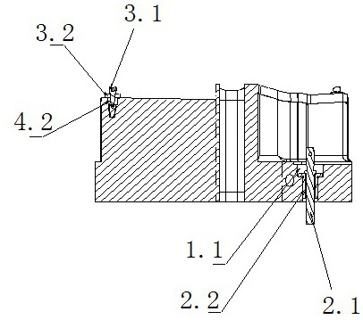 A jig and method for laser cutting of aerospace titanium alloy