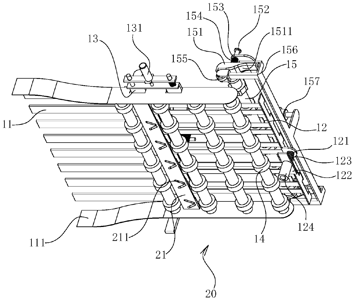 Packaging box paperboard processing method