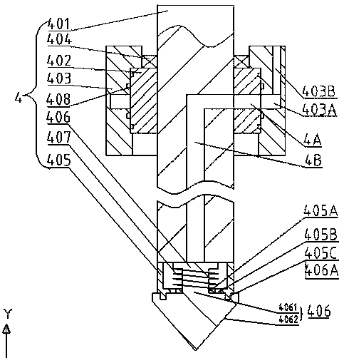 Tree injection device and application method thereof