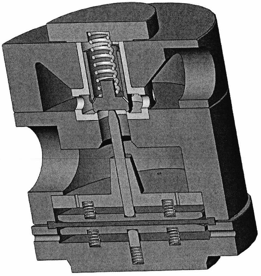 An air-controlled gas pressure reducer