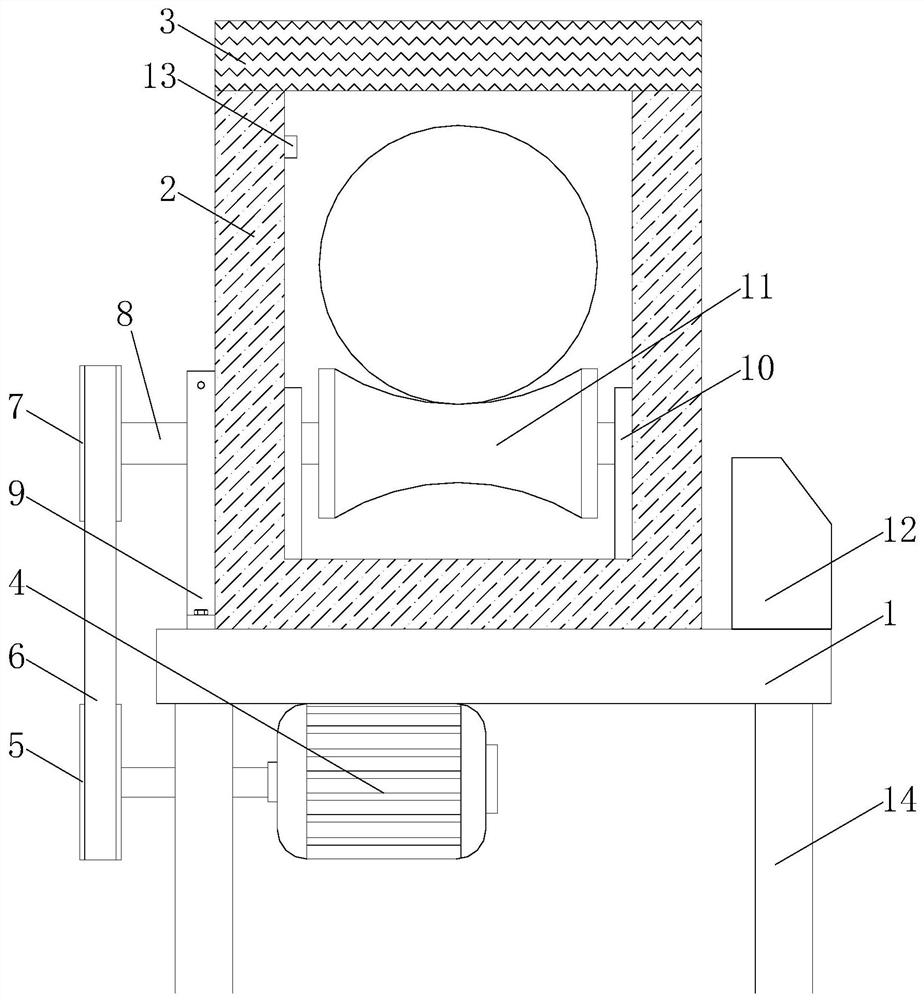 Heat preservation tunnel for continuously conveying heat pipes and heat preservation control method