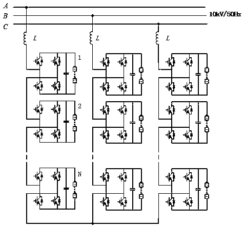 Intelligent state judgment and mode switching method for high-voltage direct-hanging type energy storage system