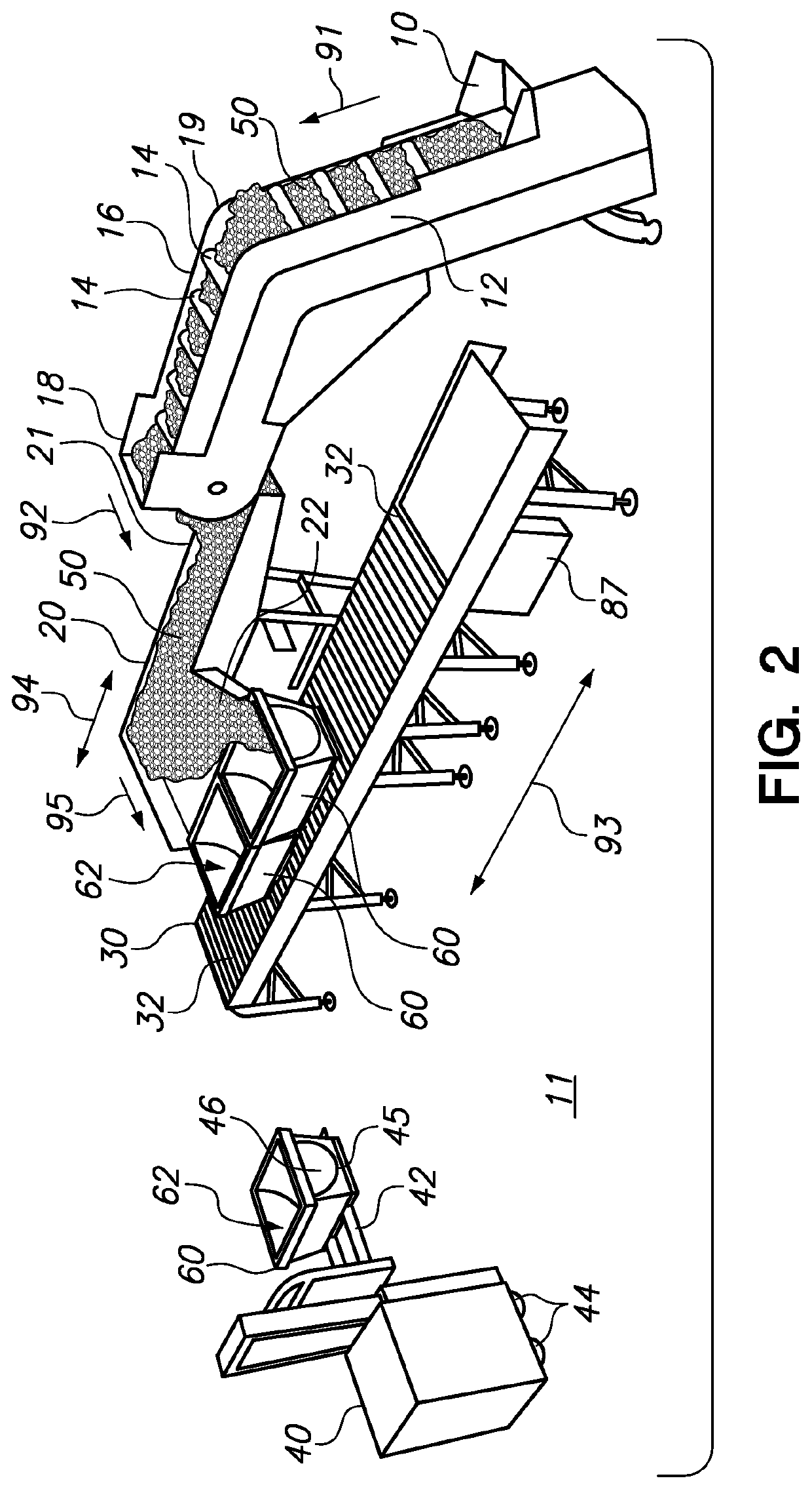 System and apparatuses for loading, transporting and unloading fragile product