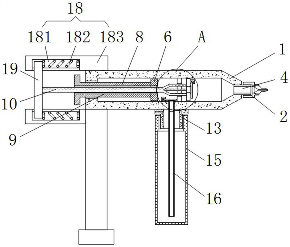 Convenient-to-handhold arm oiling and lubricating device for industrial robot