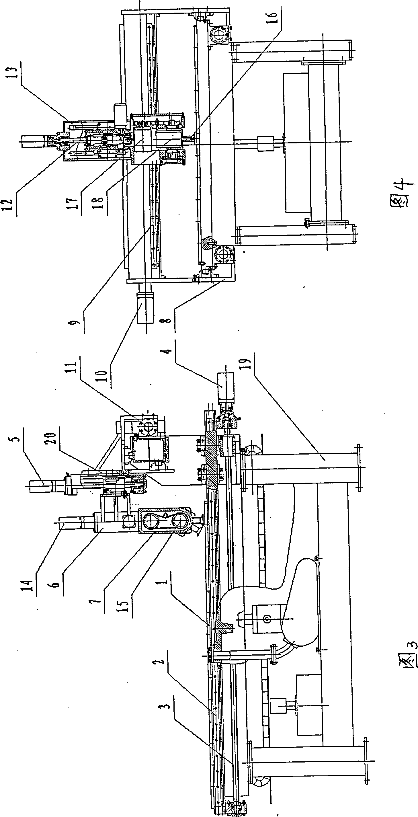 Equipment and method of envelope method processing film slitting chamfering